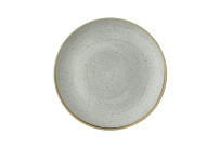 Stonecast Raw, Coupeteller flach ø 288 mm Grey