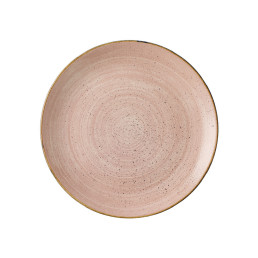 Stonecast Raw, Coupteller flach ø 260 mm Terracotta