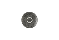 Studio Prints Raku, Cappuccino-Untertasse ø 156 mm Quartz Black