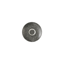 Studio Prints Raku, Espresso-Untertasse ø 118 mm Quartz Black