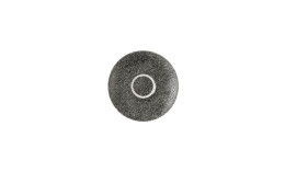 Studio Prints Raku, Cappuccino-Untertasse ø 156 mm Quartz Black