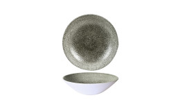 Studio Prints Raku, Coupe Bowl tief Evolve ø 196 mm / 0,75 l Quartz Black