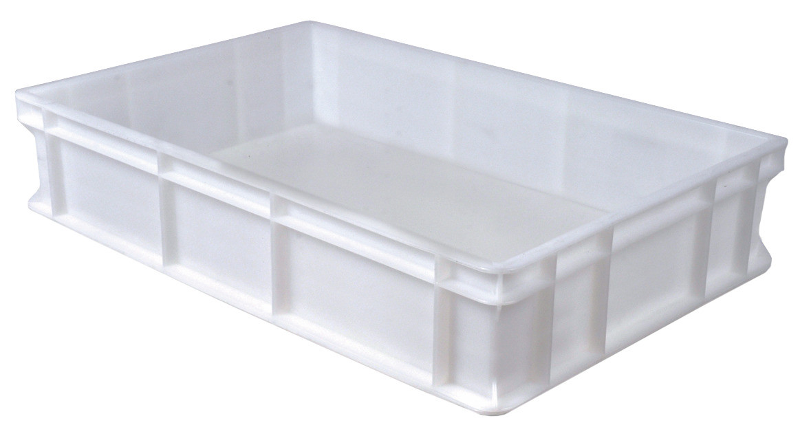 Transportbox Polyethylen weiß 600 x 400 x 130 mm - TW Gastro-Service Online  Shop