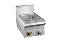 Elektro-Bain-Marie 1 x GN 1/1 H=160 mm Serie 650/ 400 x 650 x 270 mm