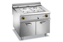 Elektro-Bain-Marie 2 x 1/1 GN + 1/3 GN Unterbau mit Türen Serie 900