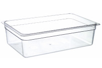 GN-Behälter, GN 1/1, 530 x 325 x 150 mm, Polycarbonat transparent