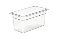 GN-Behälter GN 1/3 325 x 176 x 150 mm Copolymer BPA-frei transparent