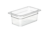 GN-Behälter GN 1/4 265 x 162 x 100 mm Copolymer BPA-frei transparent
