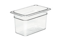 GN-Behälter GN 1/4 265 x 162 x 150 mm Copolymer BPA-frei transparent
