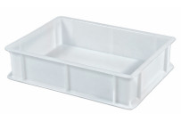Transportbox Polyethylen weiß 300 x 400 x 100 mm