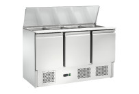 Saladette, GN 1/1, 3 Türen