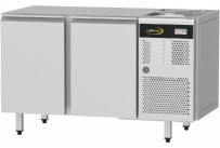 Kühltisch Zentralkühlung, GN 1/1, 2 Türen, ohne Tischplatte