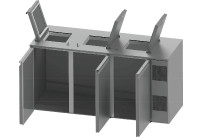 Konfiskatkühler für 3 x 120 bzw. 3 x 240 l, für Zentralkühlung