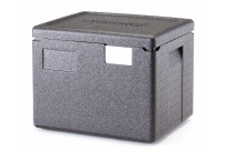 Wärmebox, Toplader, GN 1/2, H=-200 mm, schwarz