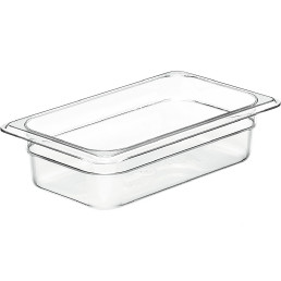 GN-Behälter GN 1/4 265 x 162 x 65 mm Copolymer BPA-frei transparent