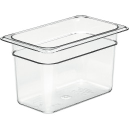 GN-Behälter GN 1/4 265 x 162 x 150 mm Copolymer BPA-frei transparent