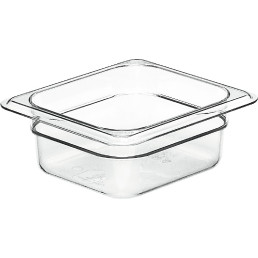 GN-Behälter GN 1/6 176 x 162 x 65 mm Copolymer BPA-frei transparent