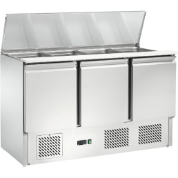 Saladette, GN 1/1, 3 Türen