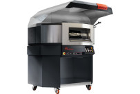 Elektro-Einkammer-Backofen m. drehbarer  Backplatte / Backkammer 1100x1100x120 mm