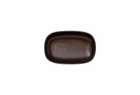 Nivo Mokka, Coupe-Platte tief 170 x 110 mm braun