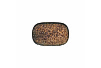 Nivo Metallic, Coupe-Platte flach 170 x 110 mm metallic