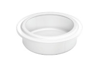 Verschlusskappe Cup Cap weiß- transparent Set à 5