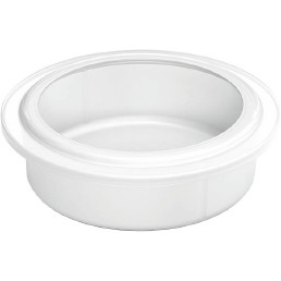 Verschlusskappe Cup Cap weiß- transparent Set à 5