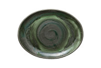 Perfect Match, Coupplatte oval 308 x 239 mm Avocado