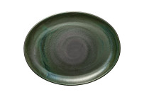 Perfect Match, Coupplatte oval 361 x 281 mm Avocado
