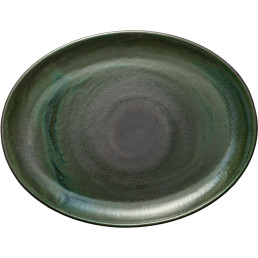 Perfect Match, Coupplatte oval 361 x 281 mm Avocado
