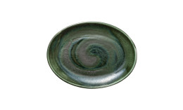 Perfect Match, Coupplatte oval 253 x 189 mm Avocado