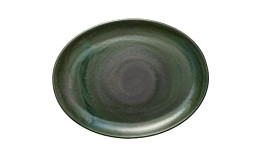 Perfect Match, Coupplatte oval 361 x 281 mm Avocado