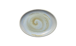 Perfect Match, Coupplatte oval 253 x 189 mm Breeze