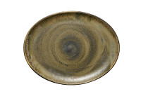 Perfect Match, Coupplatte oval 361 x 281 mm Cumin