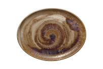 Perfect Match, Coupplatte oval 361 x 281 mm Oyster