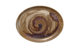 Perfect Match, Coupplatte oval 361 x 281 mm Oyster