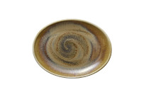 Perfect Match, Coupplatte oval 253 x 189 mm Cumin