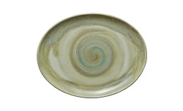 Perfect Match, Coupplatte oval 361 x 281 mm Thyme