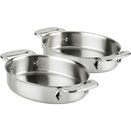 All-Clad, Pfännchen oval 180 x 140 mm 2er Set
