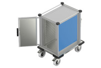 Speisentransportbox für 15 x GN 1/1 Flex 1 Fach Höhenraster 37,5 mm