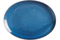 Homestyle, Platte oval 320 x 254 mm atlantic blue