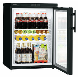 Kühlschrank ventiliert 148,00 l / FKUv1613-24.744 Premium schwarz