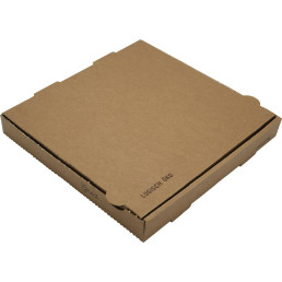 Pizzakarton Greet 290 x 290 x 40 mm braun / VE 100 Stück