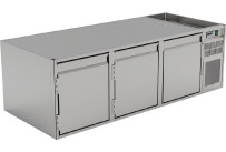 Unterbaukühltisch steckerfertig 1570 x 660 x 650 mm / 200,00 l