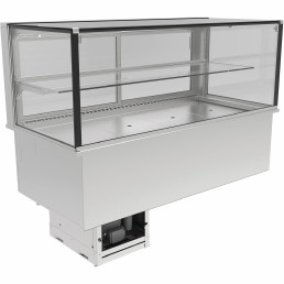 Einbaukühlvitrine 4 x GN 1/1 / Green GE-145-54-E R290