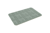 Nara, Platte eckig Relief 300 x 180 mm grau