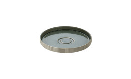 Nara, Untertasse rund Relief ø 150 mm grau