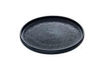 Nara, Teller flach ø 210 mm / 0,34 l schwarz