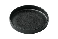 Nara, Teller tief rund hoher Rand ø 240 mm / 1,30 l schwarz