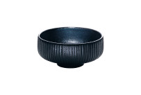 Nara, Bowl rund Relief ø 160 mm / 0,71 l schwarz